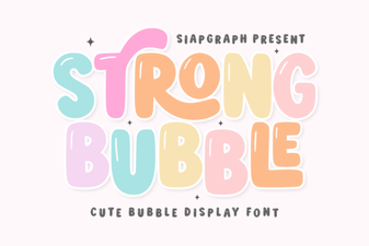 Craft Bold Designs with Bubble Typography