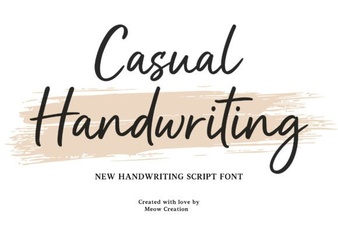 Free & Creative Casual Fonts for Your Designs