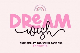 Dream Wish Font: a Creative Typography Toolkit