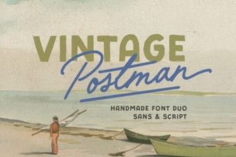 Unlock Your Designs with Vintage Postman Font
